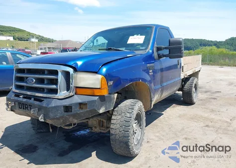 1999 Ford F-250 Lariat/Xl/Xlt из США, поврежденный, VIN 1FTNF21F0XEB03449